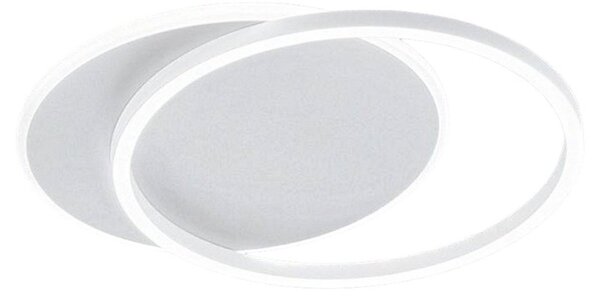 Plafoniera moderna perenz illumina orbit 8195 b lc led alluminio metallo bianco acrilico - Perenz
