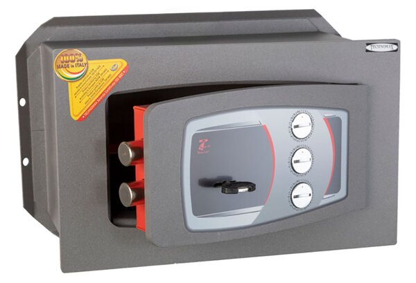 Cassaforte a Muro Technomax DD/3B Chiave+Combinazione Porta 10 mm