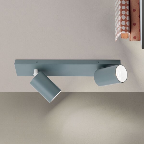Orion - Faretto PENN 2xGU10/13W/230V grigio