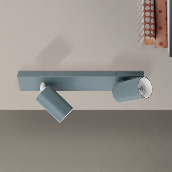 Orion - Faretto PENN 2xGU10/13W/230V grigio