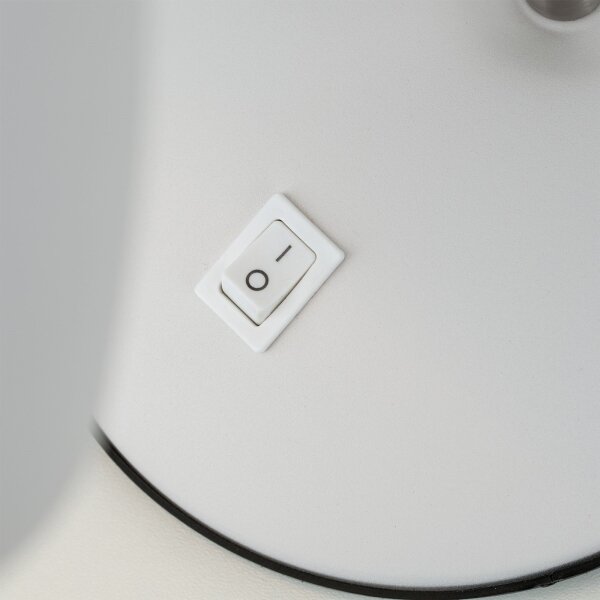Orion - Lampada da scrivania SCHOOL 1xE27/40W/230V bianco/cromo opaco
