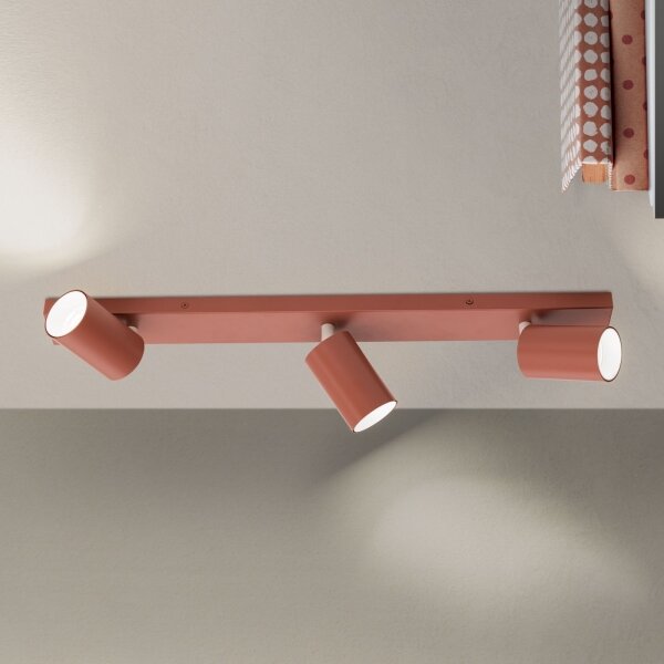 Orion - Faretto PENN 3xGU10/13W/230V colore mattone