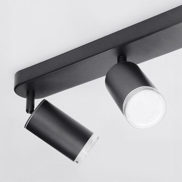 Brilagi - Luce Spot da bagno SELE 6xGU10/30W/230V IP44 nero