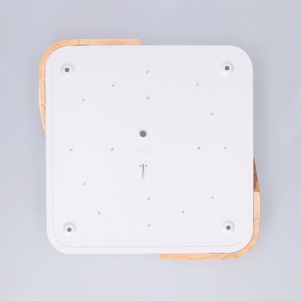 Brilagi - Plafoniera LED PILANA LED/24W/230V rovere/bianco 32x32 cm