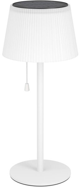 Eglo 901901 - Lampada da tavolo solare LED SCORDIANO LED/2,3W/3,7V 1800mAh IP44 bianca