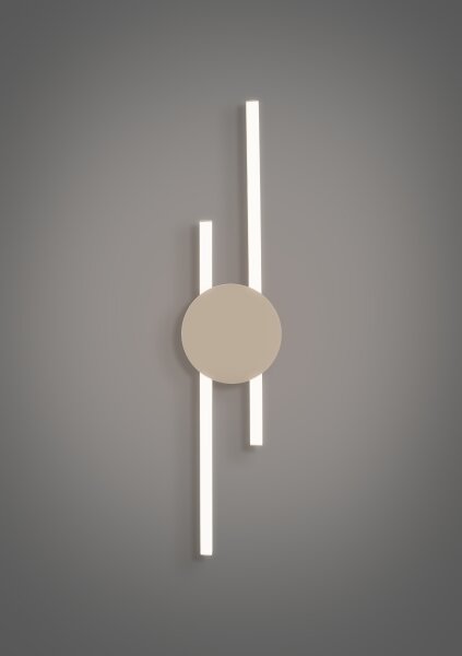 Eglo 902126 - Lampada da parete LED VENTICELLO LED/20W/230V + LED/0,91W beige