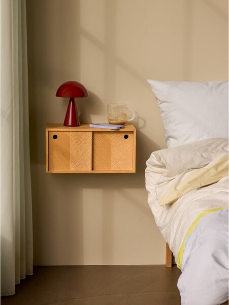 Lampada da tavolo dimmerabile a LED rossi (altezza 20 cm) Mush - Hübsch