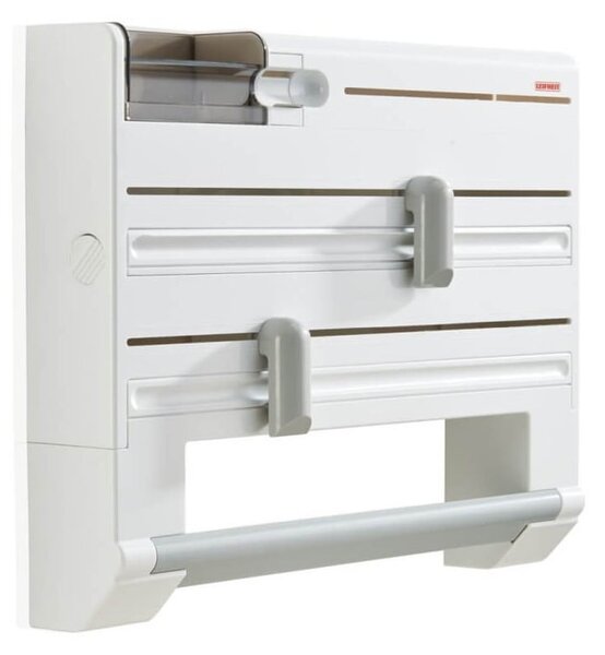 Porta pellicola e alluminio da parete da parete bianco in plastica Parat – LEIFHEIT