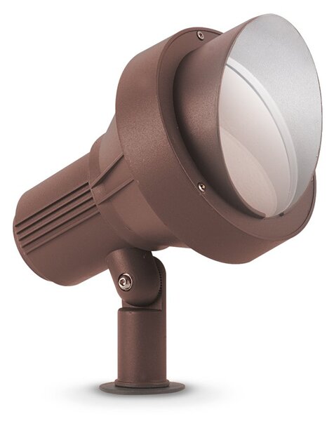 Spot Contemporaneo Terra Alluminio Coffee 1 Luce E27 42W Ip65