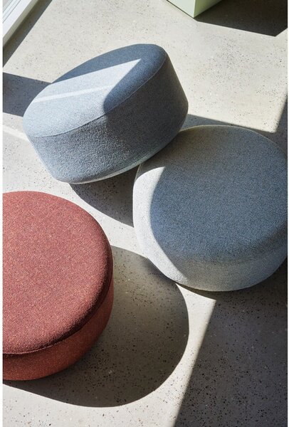 Pouf grigio Marshmellow - Hübsch