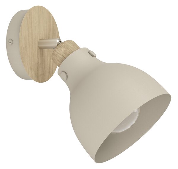 Spot Vintage Arrecife In Acciaio Marrone 1 Luce E27 28W Ip20