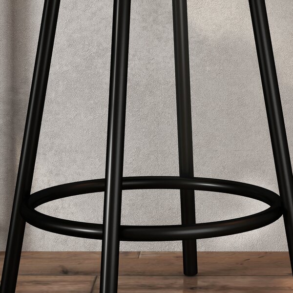 HOMCOM Set da 3 pezzi con tavolo da bar e 2 sedie, Set da cucina con mensole laterali, MDF, Metallo, Nero