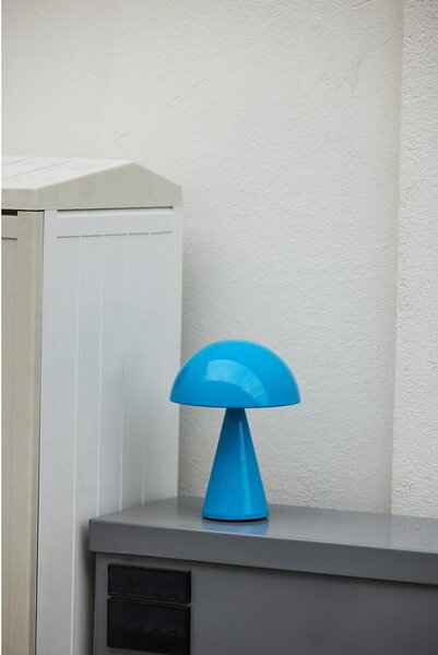 Lampada da tavolo dimmerabile a LED blu (altezza 20 cm) Mush - Hübsch