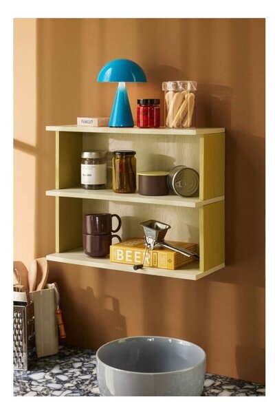 Lampada da tavolo dimmerabile a LED blu (altezza 20 cm) Mush - Hübsch