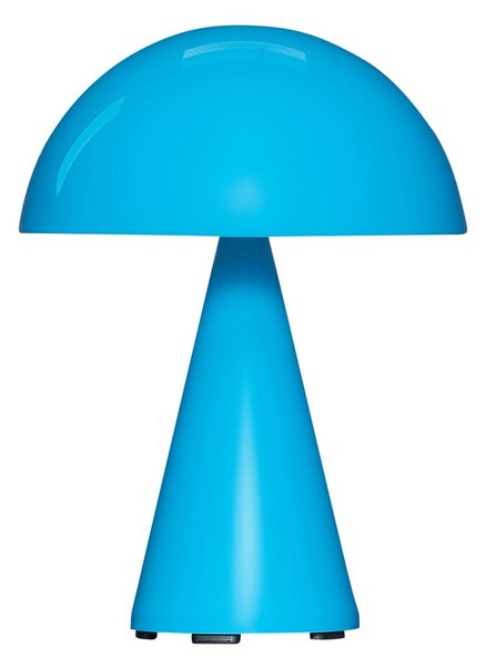 Lampada da tavolo dimmerabile a LED blu (altezza 20 cm) Mush - Hübsch