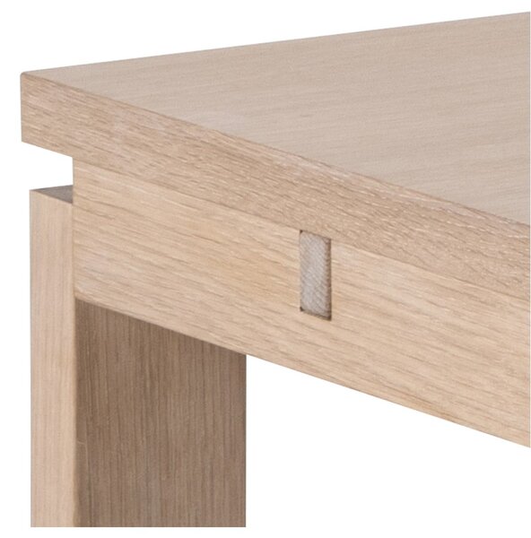 Tavolo da pranzo pieghevole con piano in rovere decorato 100x200 cm Linley - Actona