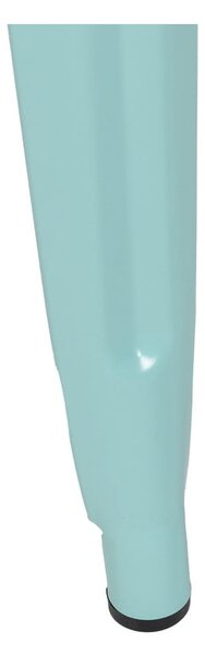 Set di sedie da bar turchese in metallo 2 pz (altezza della seduta 76,5 cm) – Ixia