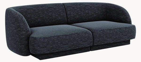 Divano 2 posti in ciniglia Miley, larg. 180 cm