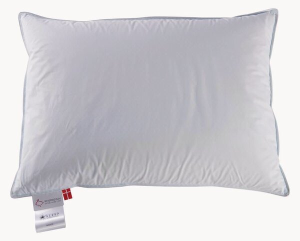 Cuscino in cotone/piuma d'anatra a 3 camere Breeze schiena/lato, morbido