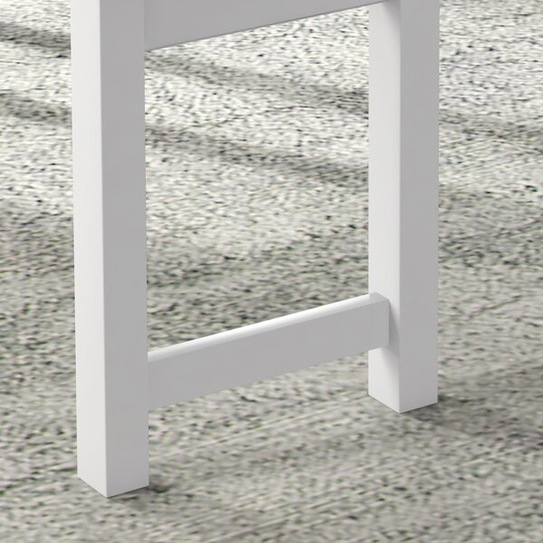 HOMCOM Insieme di sedie, Set da pranzo 4 pezzi, 1 Tavolo, 1 Panca, 2 Sedie, Grigio + Bianco