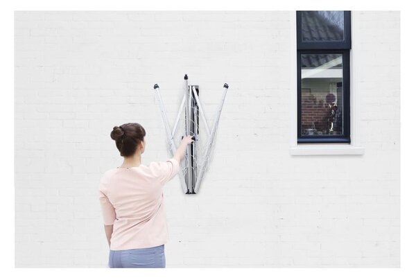 Stendino da giardino da parete WallFix 24m – Brabantia