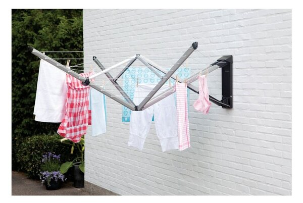 Stendino da giardino da parete WallFix 24m – Brabantia