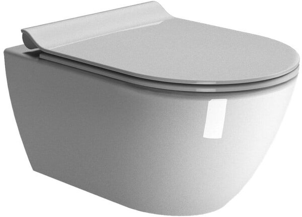 GSI Pura vaso wc sospeso senza brida bianco 881611