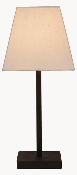 Lampada da tavolo con paralume in lino Buranella