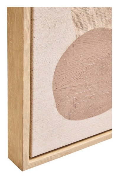 Set di dipinti in 3D con cornice inclusa/dipinti su tela 2 pz 40x40 cm Astratto – Premier Housewares