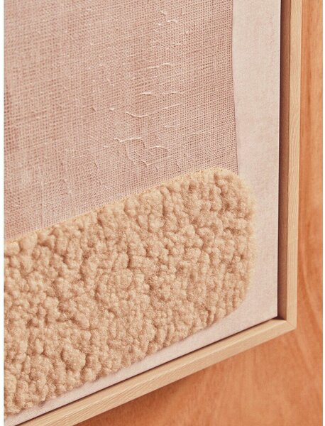 Set di dipinti in 3D con cornice inclusa/dipinti su tela 2 pz 40x40 cm Astratto – Premier Housewares