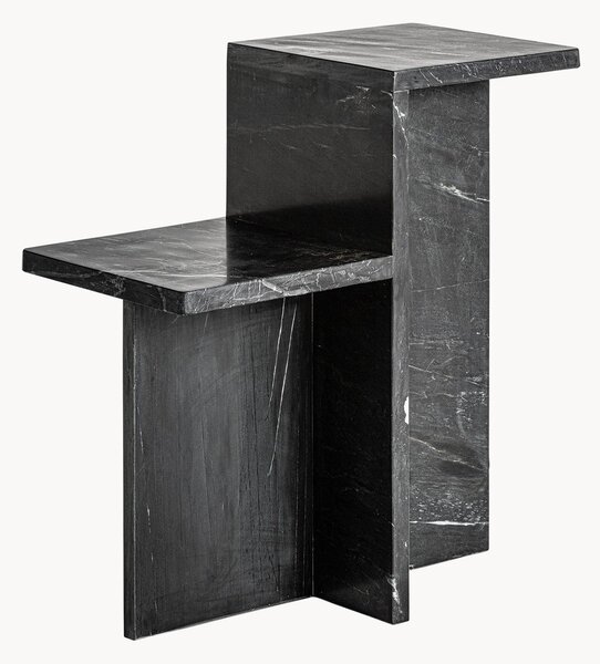 Tavolino in marmo Marquina