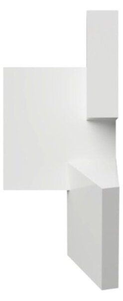 Applique gesso lampadari bartalini isej ap16 g9 led verniciabile biemissione - Lampadari Bartalini Gesso