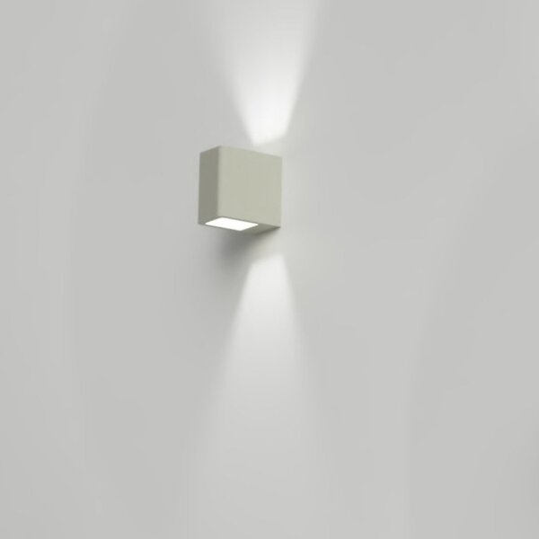 Applique gesso lampadari bartalini ongilof ap11 g9 led verniciabile biemissione - Lampadari Bartalini Gesso