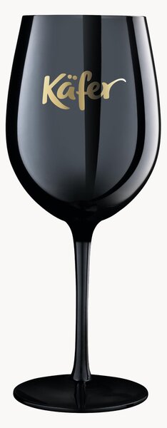 Set di 2 bicchieri da vino in vetro soffiato Käfer