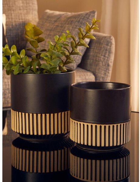 Coprivaso in gres ø 15 cm Kiso – Premier Housewares