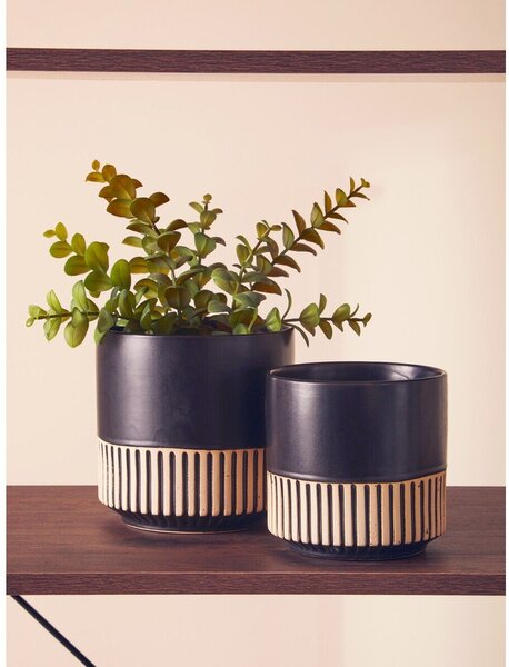 Coprivaso in gres ø 15 cm Kiso – Premier Housewares