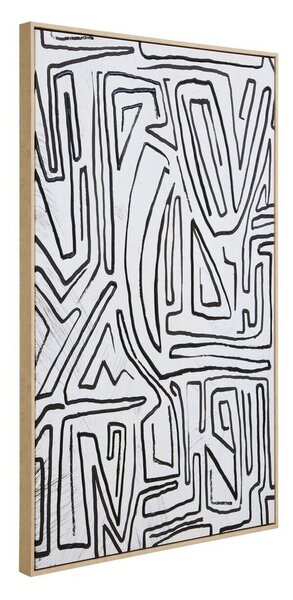 Dipinto con cornice inclusa/dipinto su tela 83x123 cm Astratto – Premier Housewares