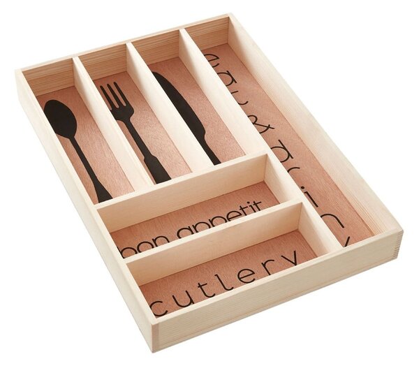 Portaposate di colore naturale in legno 30 x 42 cm Bessan – Premier Housewares