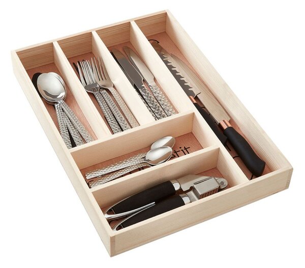 Portaposate di colore naturale in legno 30 x 42 cm Bessan – Premier Housewares