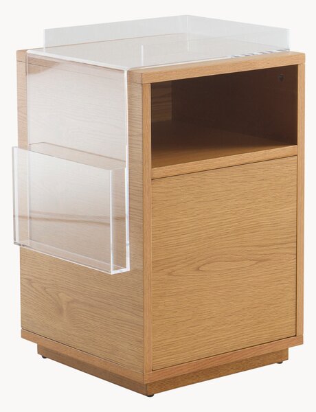 Comodino effetto legno Hustofta