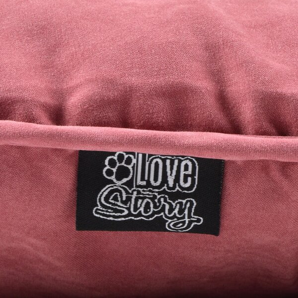 Letto per cani rosa 52x69 cm - Love Story