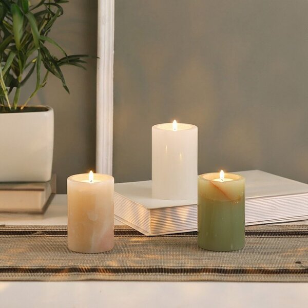 Portacandele in set in pietra per lumino 3 pz Oleena – Premier Housewares