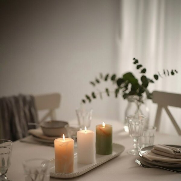 Portacandele in set in pietra per lumino 3 pz Oleena – Premier Housewares