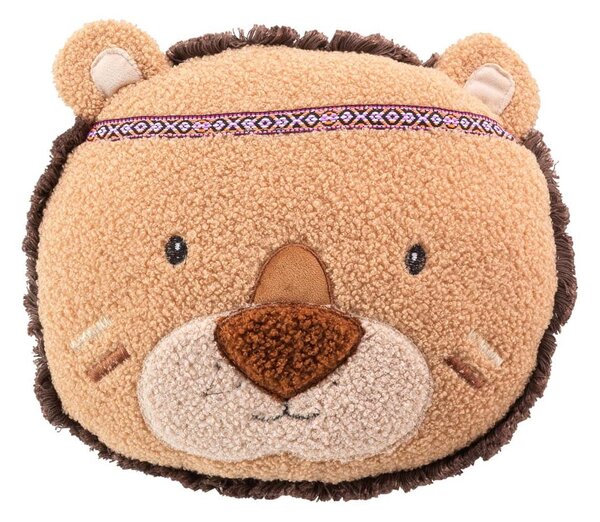 Cuscino per bambini in micropile Lionceau - douceur d'intérieur