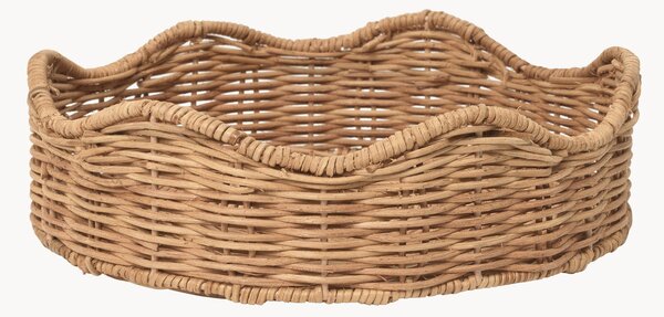 Vassoio decorativo in rattan Lola