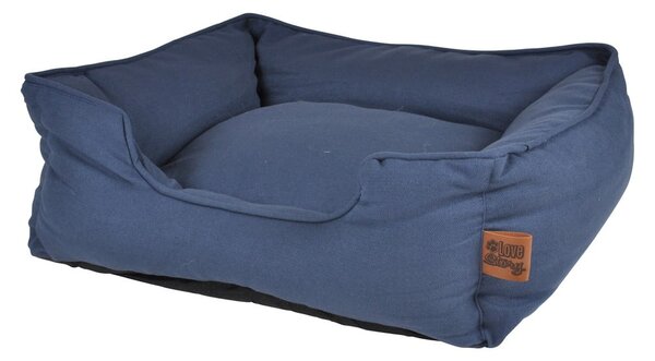 Letto blu per cani 50x55 cm - Love Story