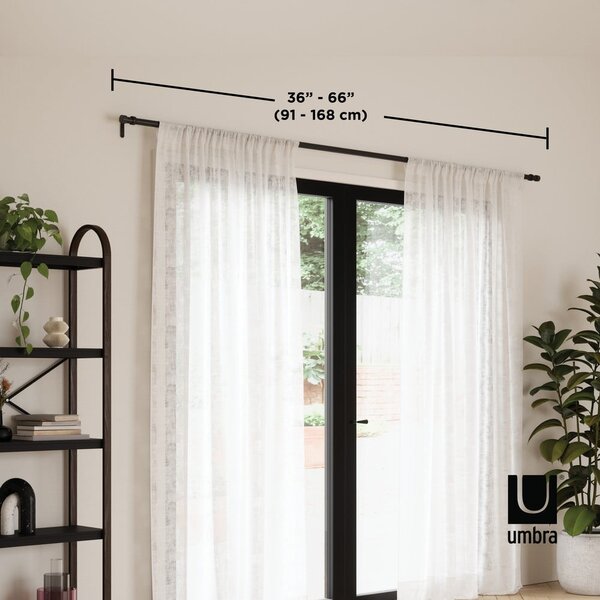 Mantovana estensibile in acciaio 91 - 168 cm Cappa - Umbra
