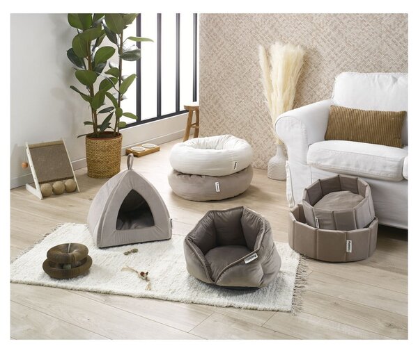 Cuccia color crema per cane ø 48 cm – Love Story