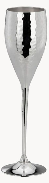 Set di 2 bicchieri da vino placcati argento Belinda