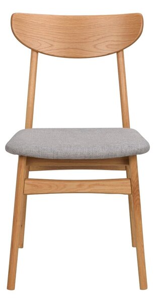 Set di 2 sedie da pranzo in colore naturale Rodham - Rowico